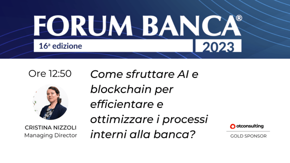 Forum Banca 2023 - L'appuntamento banking più importante dell'anno.