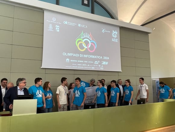 Supportiamo il talento alle finali delle Olimpiadi di Informatica 2024